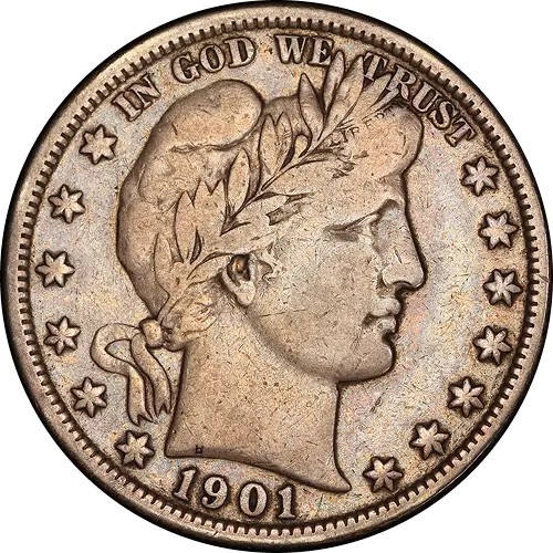 Barber Half Dollar, front