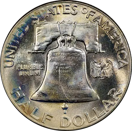 Franklin Half Dollar, back