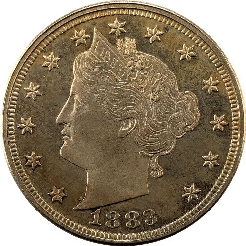 Liberty 'V' Nickel, front