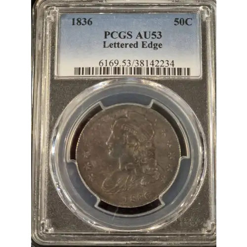 1836 50C Lettered Edge (2)