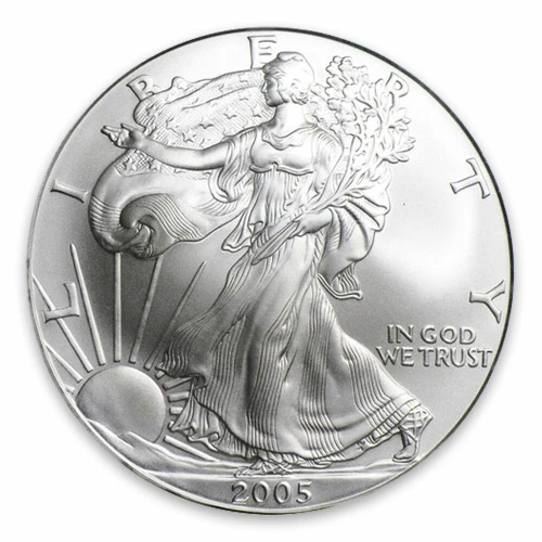 2005 1oz American Silver Eagle (2)