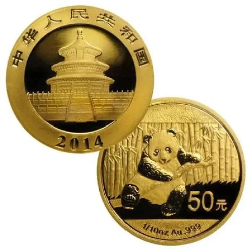 Any Year 1/10oz Chinese Gold Panda (1982-2015) (2)