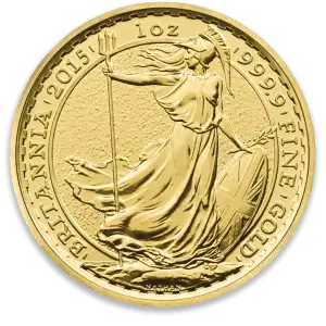 Any Year 1oz British Gold Britannia - 9999 (2013-present)