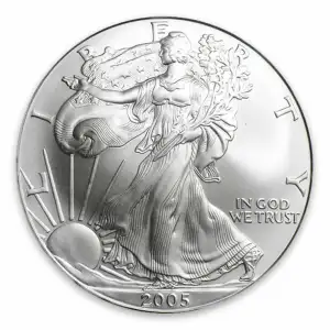 2005 1oz American Silver Eagle (2)