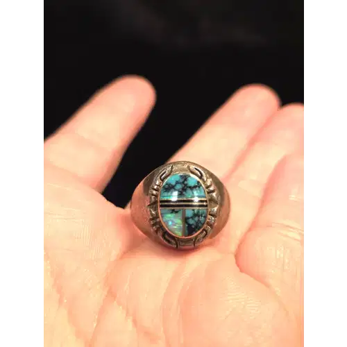 Sterling Silver Natural Stones Rings Lot #4 (RK-454)