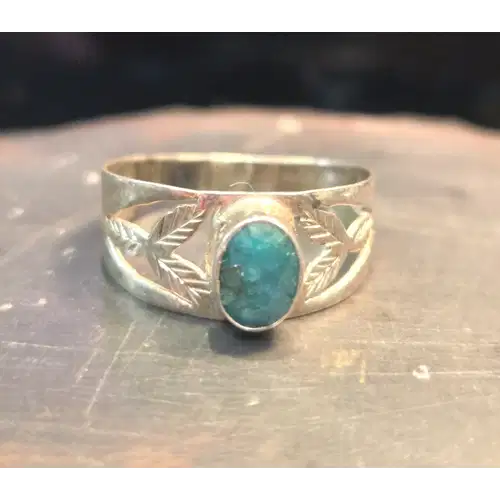 Sterling Silver Natural Stones Rings Lot #4 (RK-454)