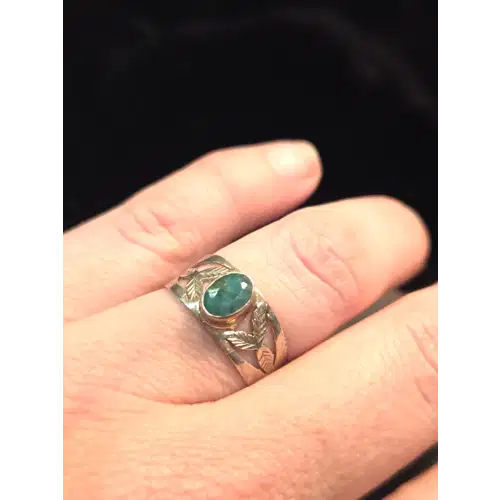 Sterling Silver Natural Stones Rings Lot #4 (RK-454)